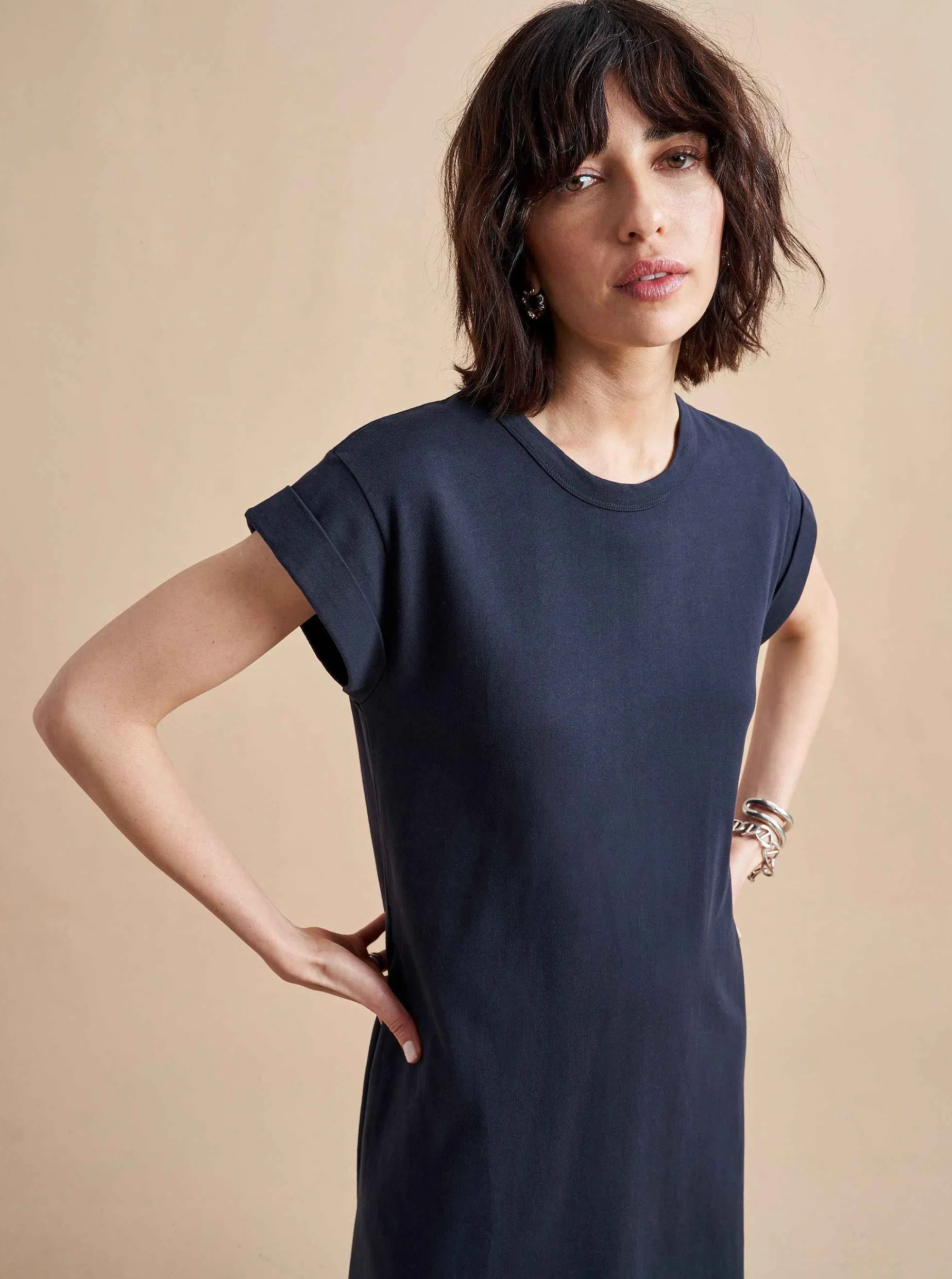 La Ligne Andie Dress Navy Online