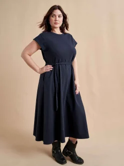 La Ligne Andie Dress Navy Online