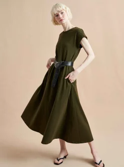 La Ligne Andie Dress Olive Hot