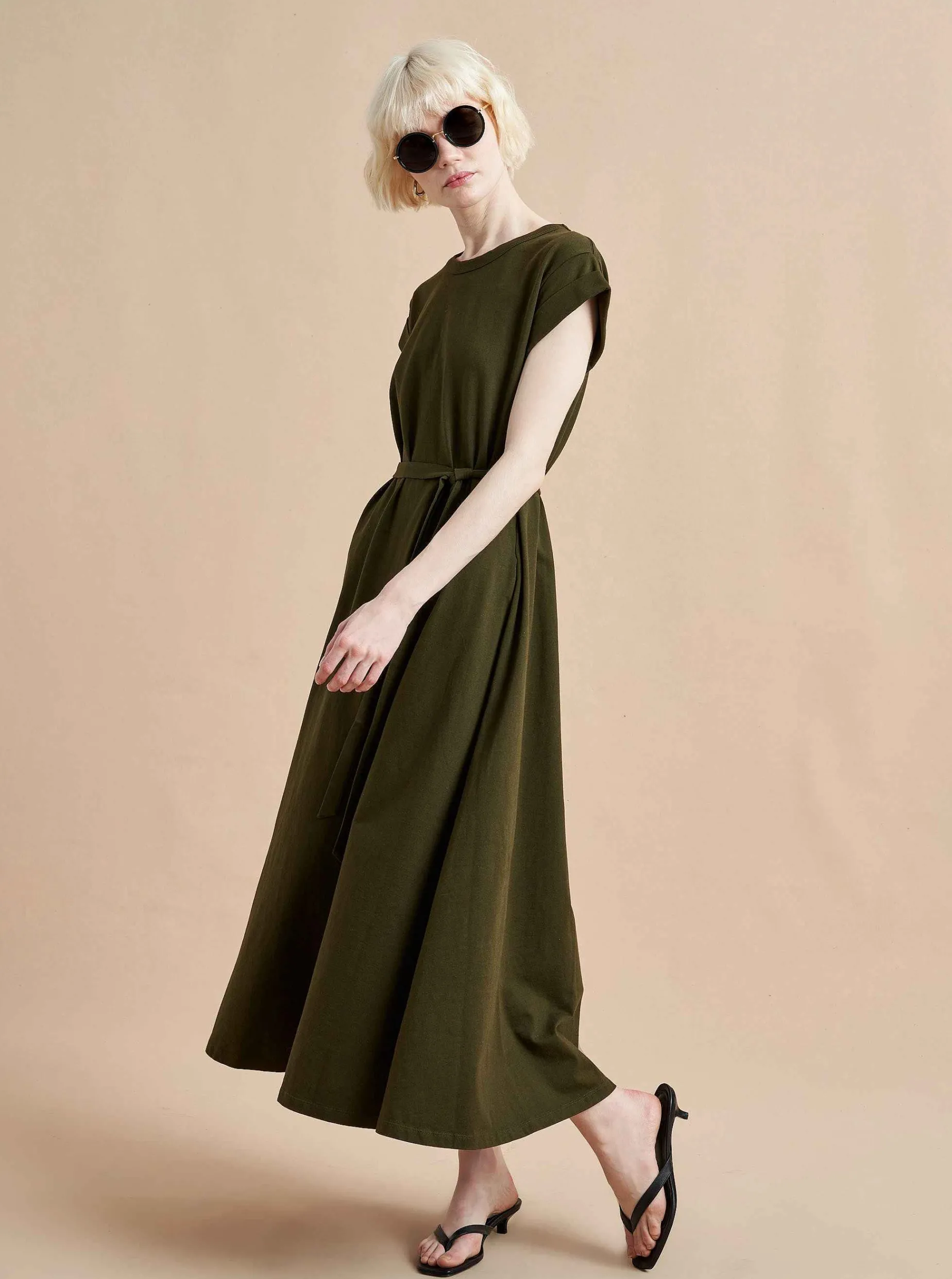 La Ligne Andie Dress Olive Hot