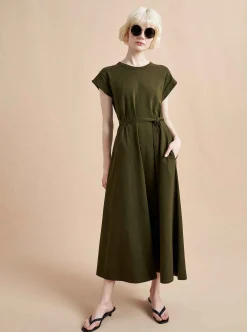 La Ligne Andie Dress Olive Hot
