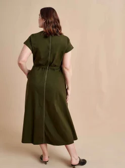 La Ligne Andie Dress Olive Hot