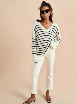 La Ligne Antoine V Neck Sweater Flash Sale