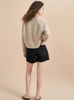 La Ligne Canvas Short Black Fashion