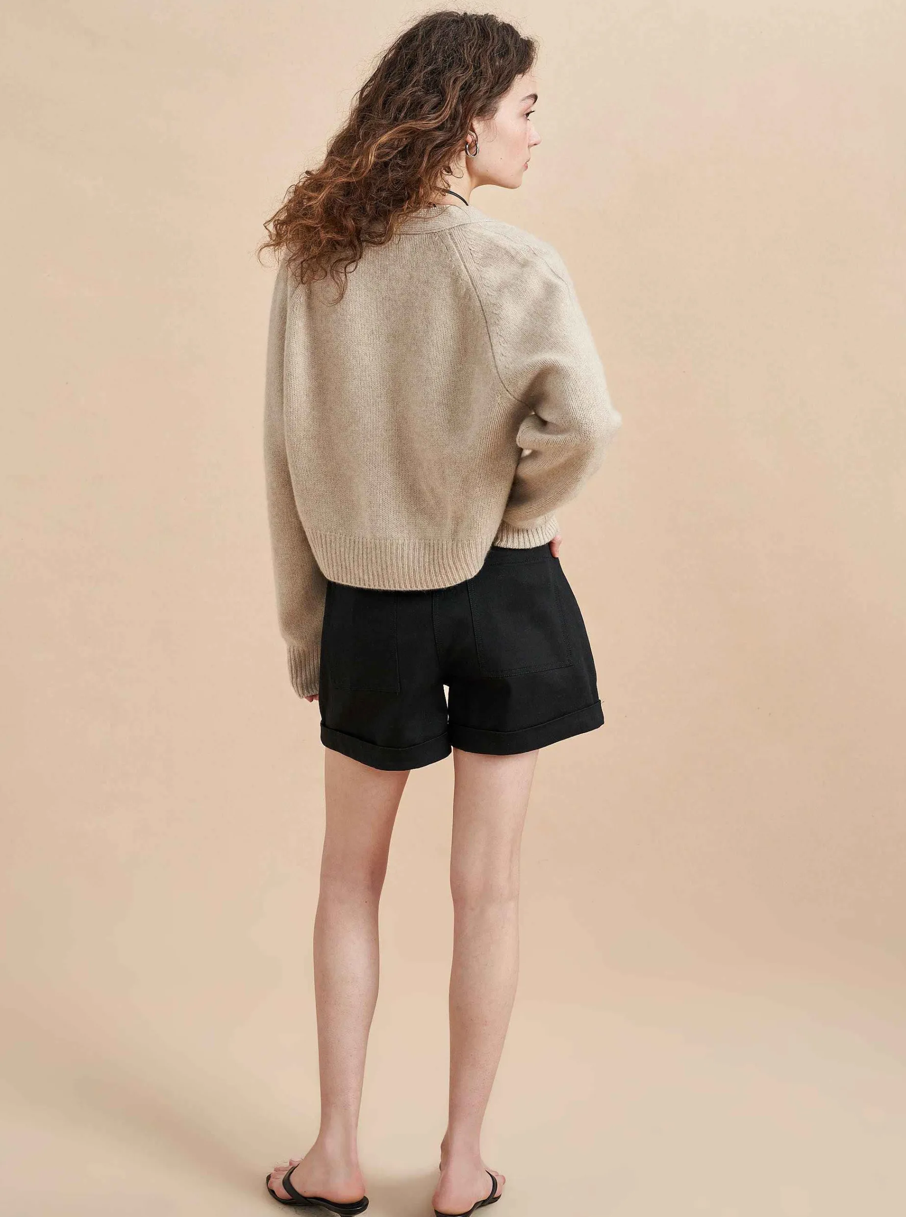 La Ligne Canvas Short Black Fashion