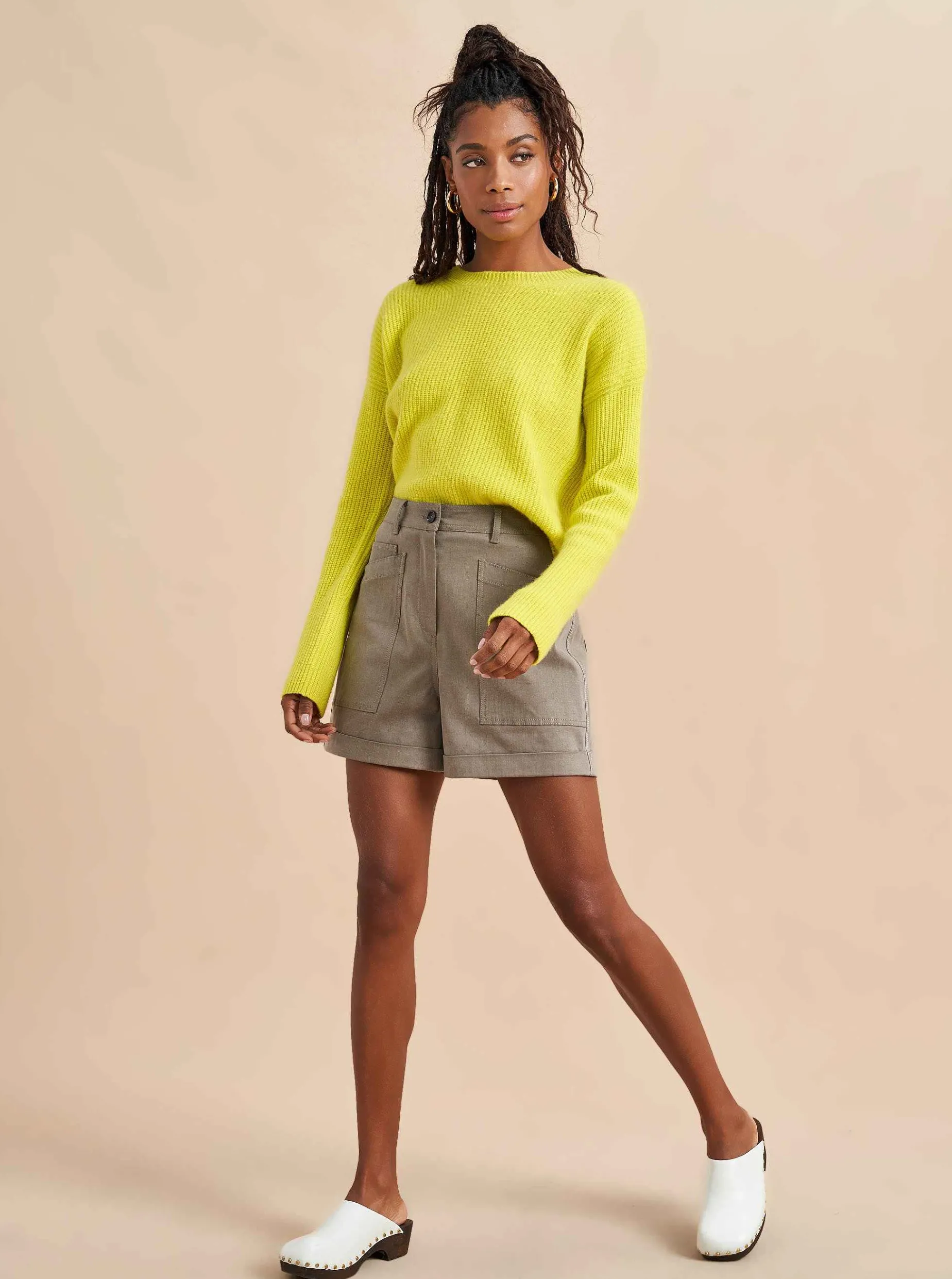 La Ligne Canvas Short Mushroom Store