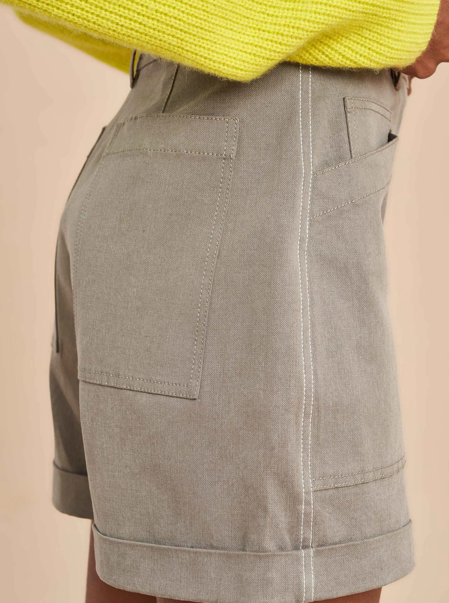 La Ligne Canvas Short Mushroom Store