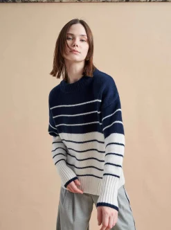 La Ligne Color Block Marin Sweater Clearance