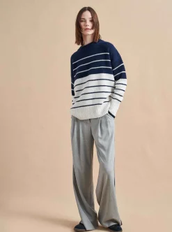 La Ligne Color Block Marin Sweater Clearance