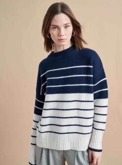 La Ligne Color Block Marin Sweater Clearance