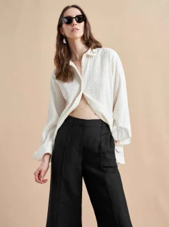 La Ligne Crop Flare Lizzie Pant Shop