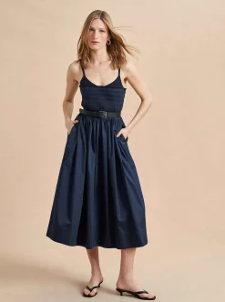 La Ligne Devon Dress Midnight Fashion
