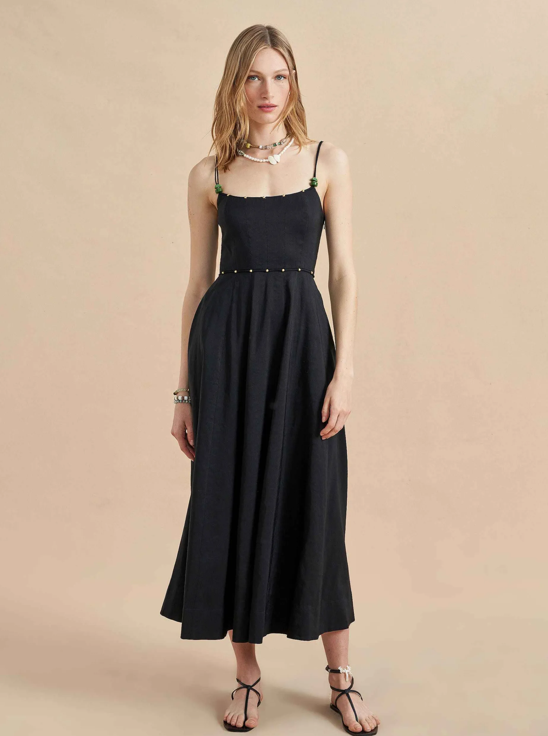 La Ligne Disco Dress Black Outlet