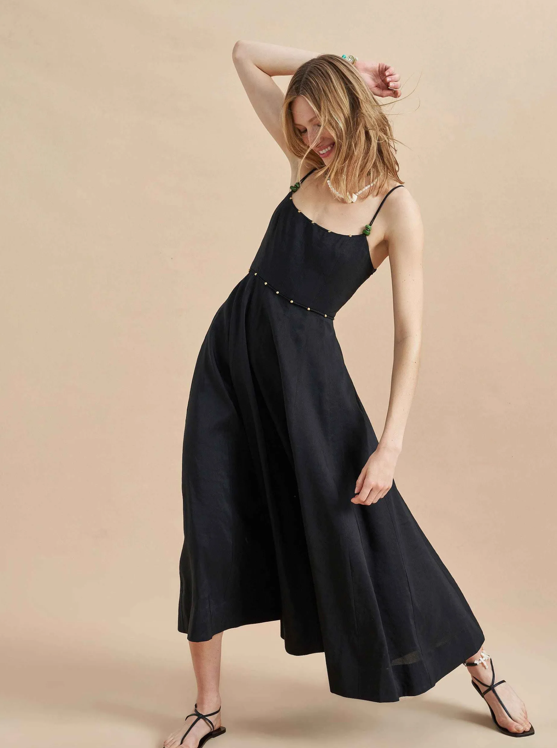 La Ligne Disco Dress Black Outlet