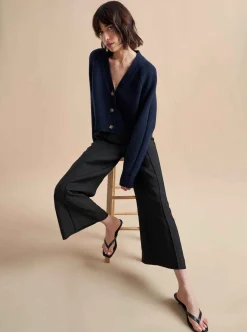 La Ligne Gaston Cardigan Navy Store