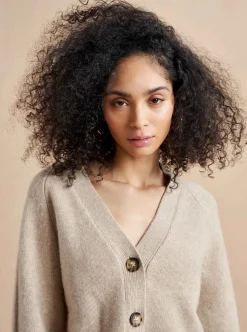 La Ligne Gaston Cardigan Tan Hot