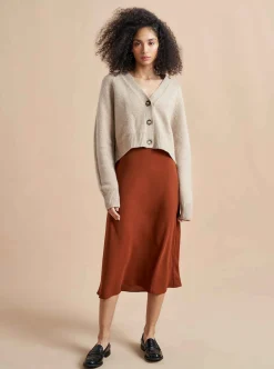 La Ligne Gaston Cardigan Tan Hot