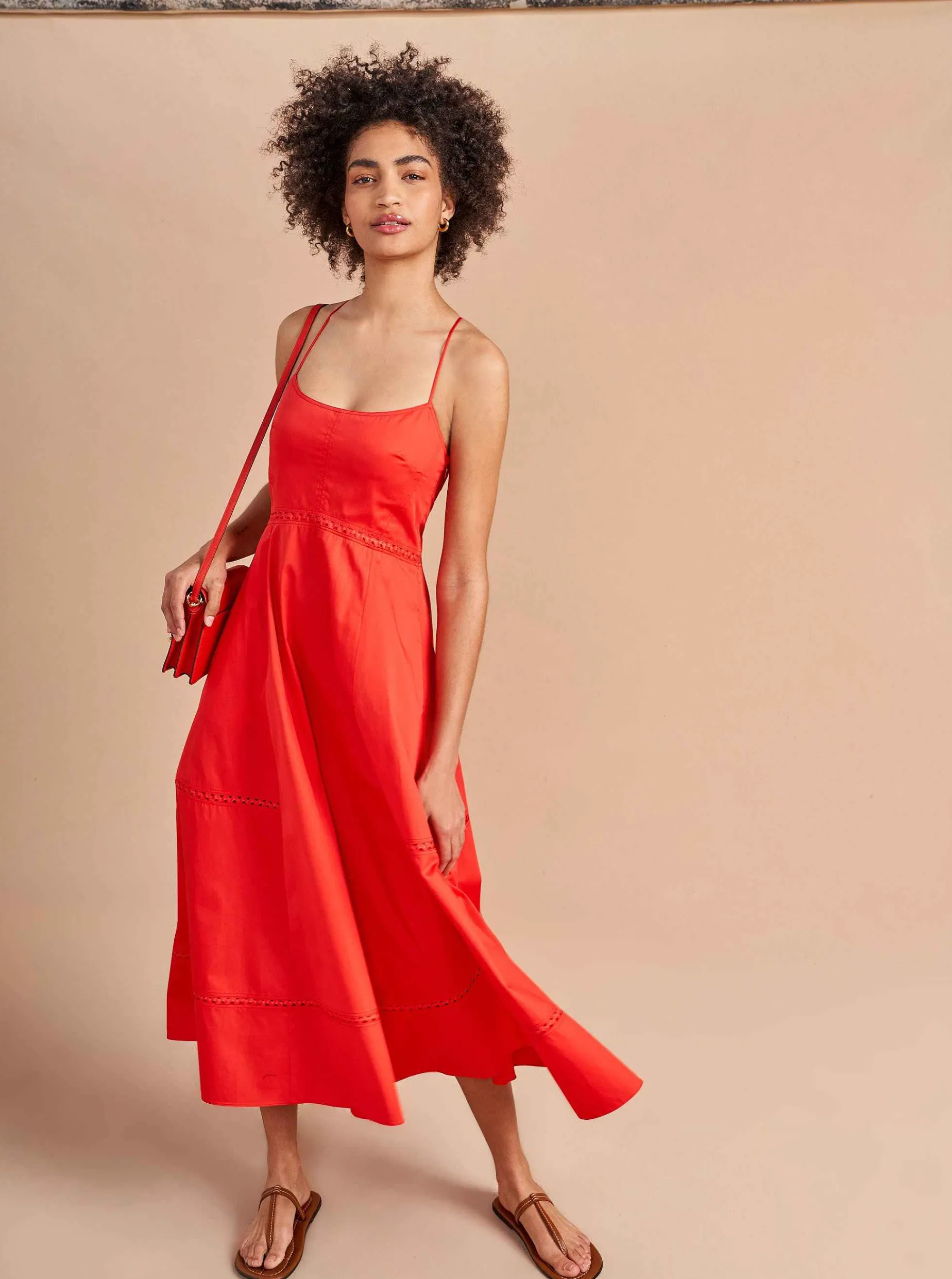 La Ligne Hayley Dress Poppy Clearance