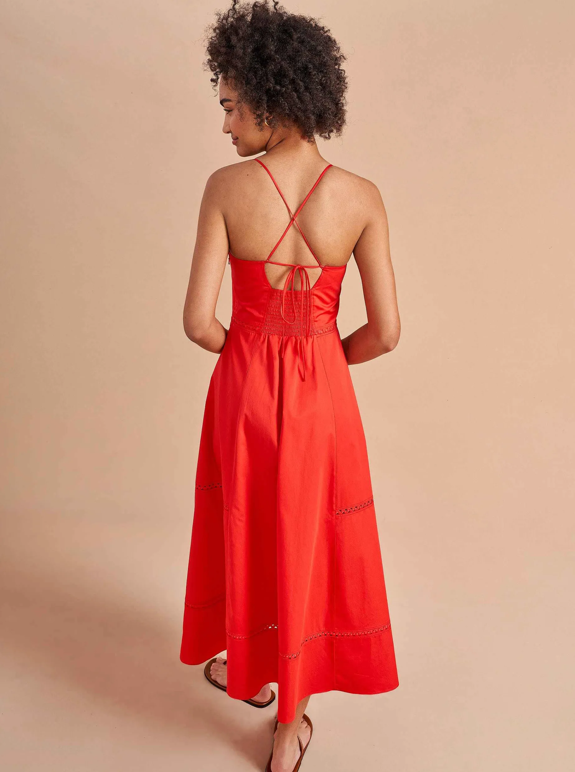 La Ligne Hayley Dress Poppy Clearance