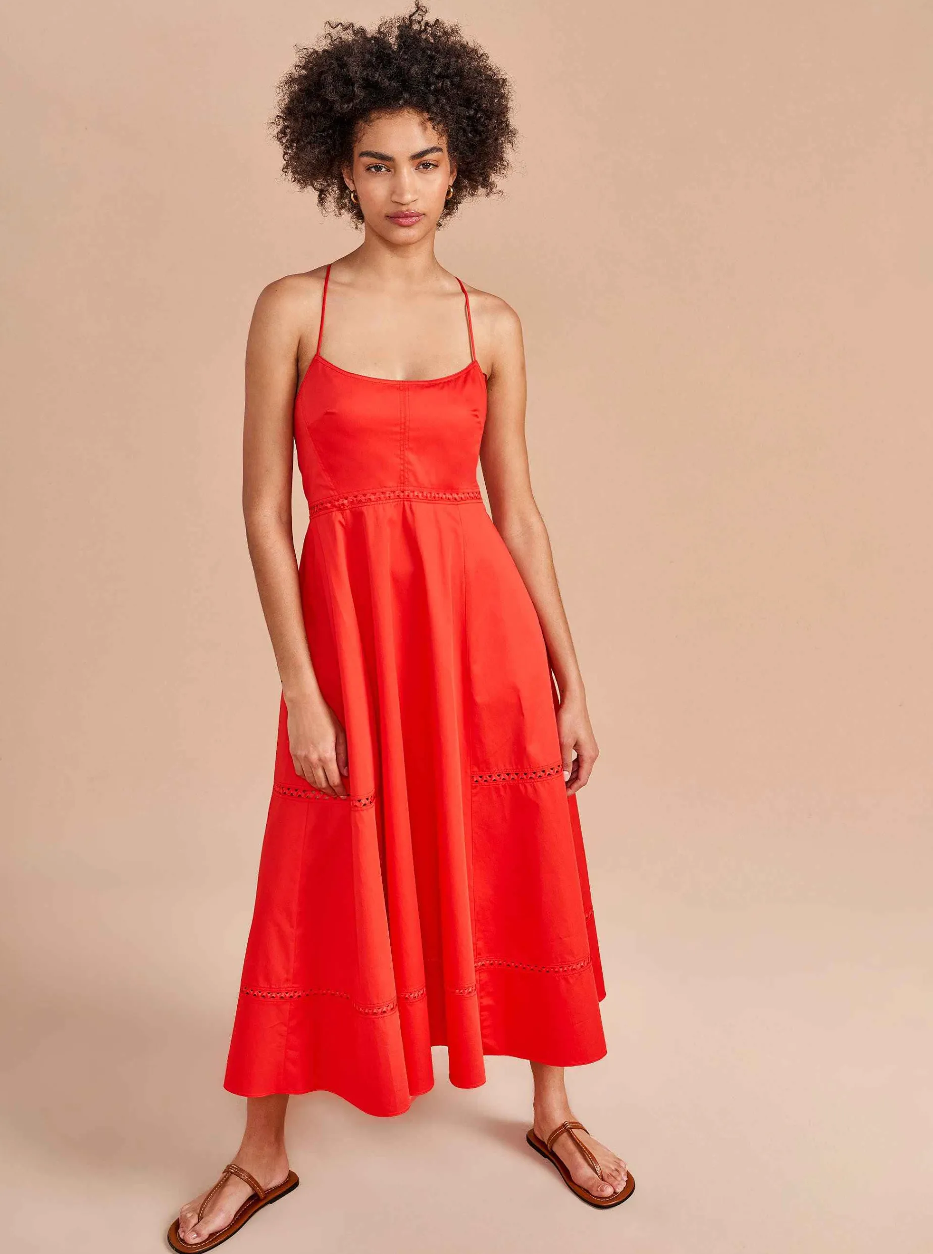 La Ligne Hayley Dress Poppy Clearance