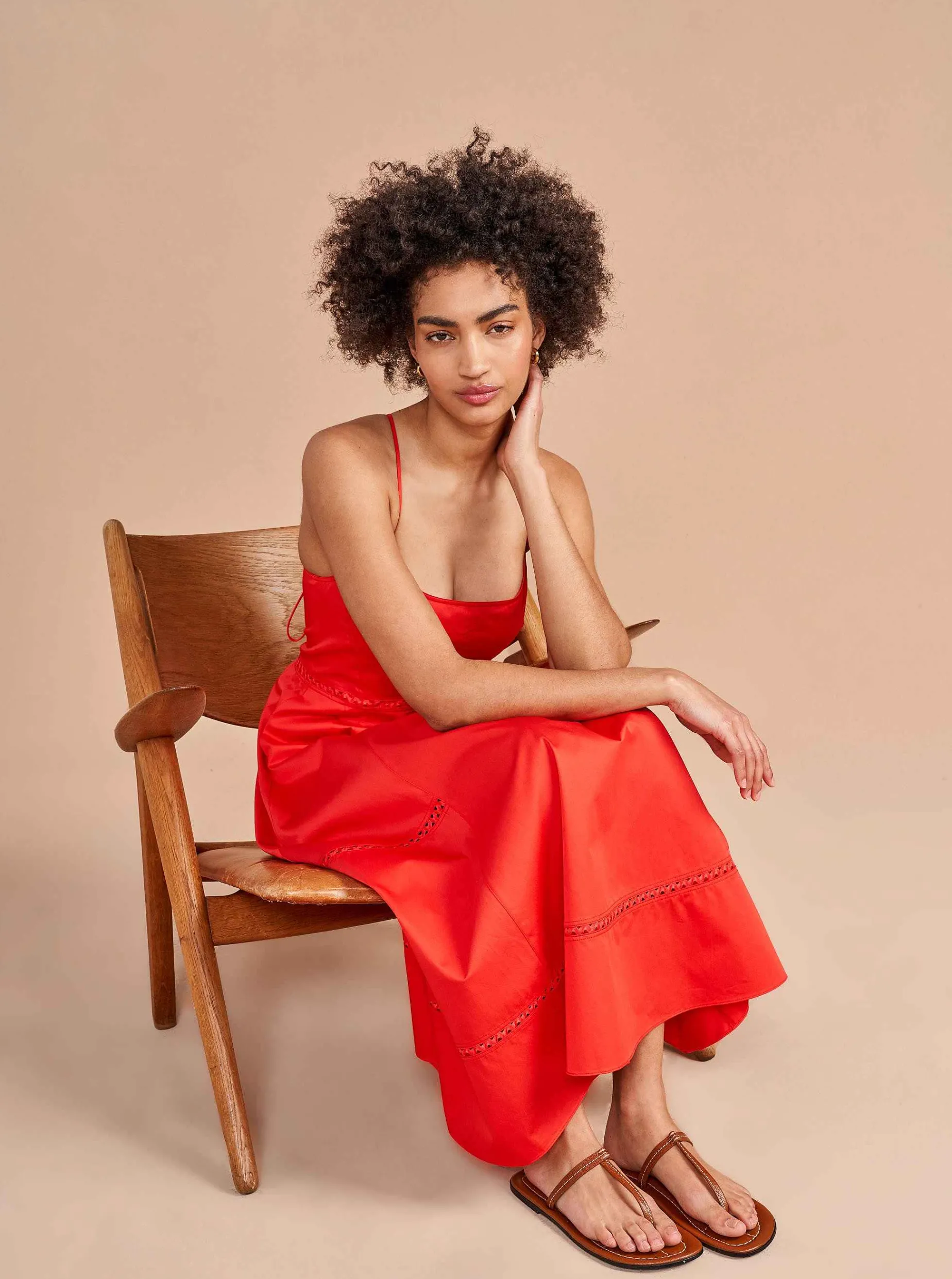 La Ligne Hayley Dress Poppy Clearance