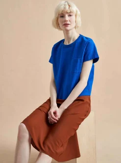 La Ligne Henry Tee Cobalt Cheap