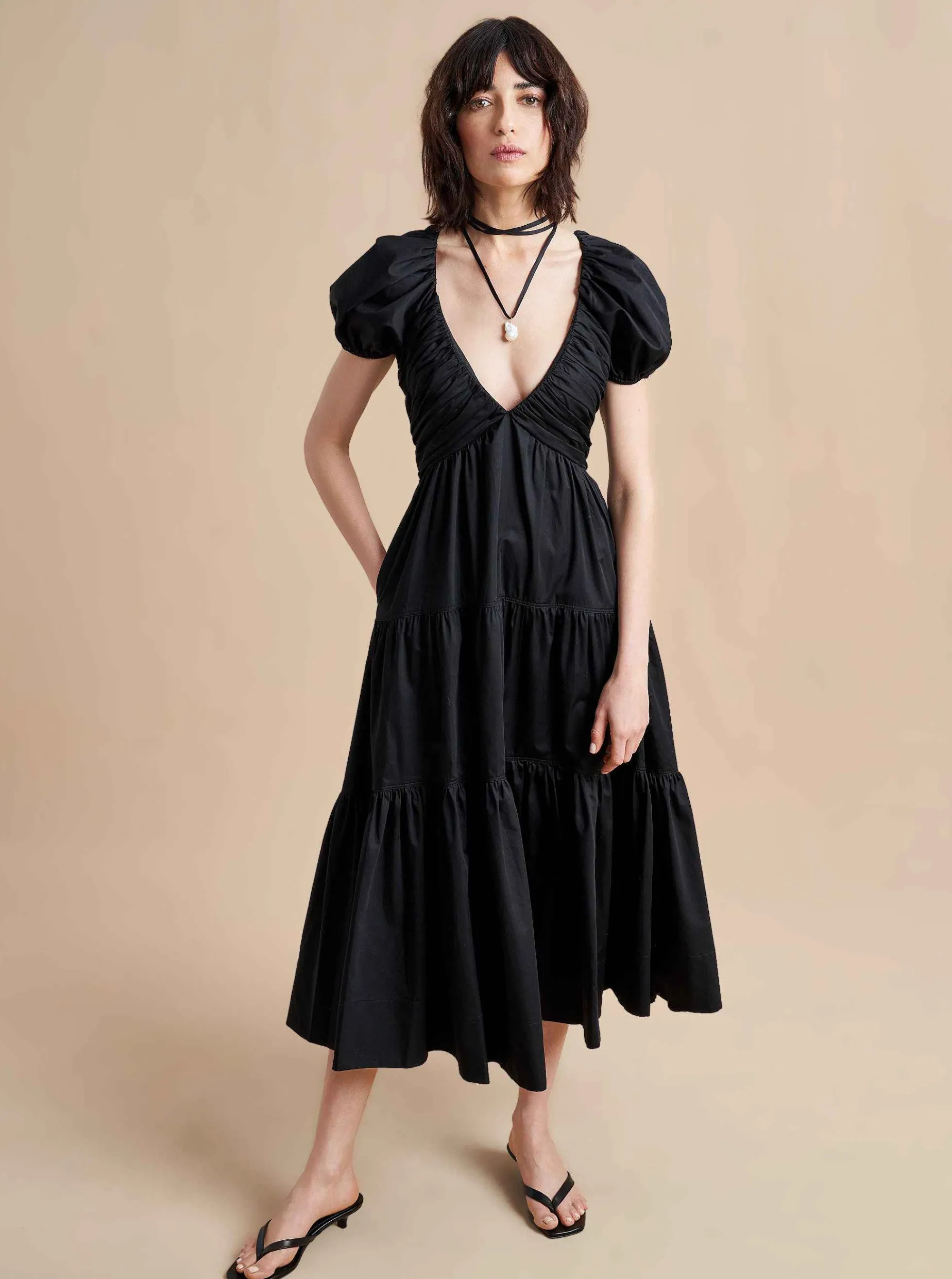 La Ligne Ina Dress Black Shop