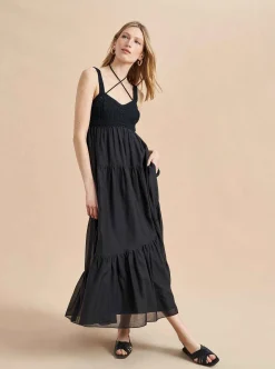 La Ligne Jane Dress Black Discount