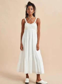 La Ligne Jane Dress Ivory Outlet