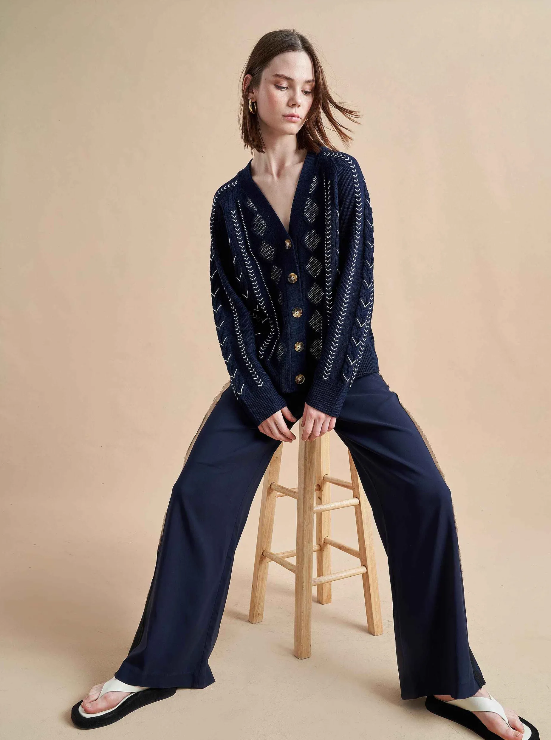 La Ligne Jean-Luc Cardigan Best Sale