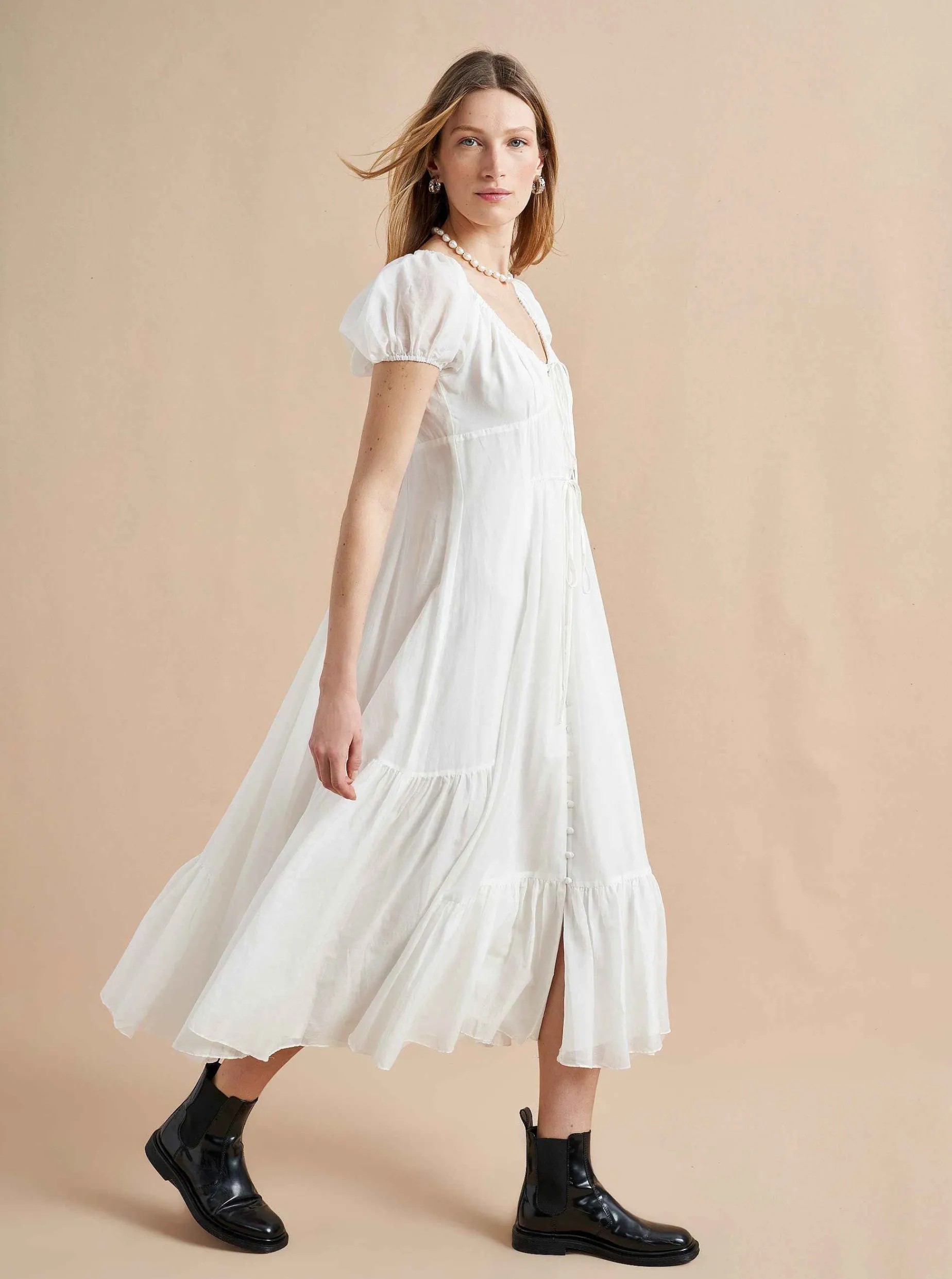La Ligne Josie Dress Ivory Cheap
