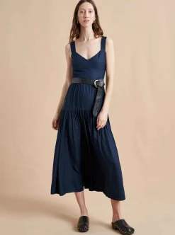 La Ligne Laura Lee Dress Navy Online