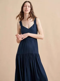La Ligne Laura Lee Dress Navy Online