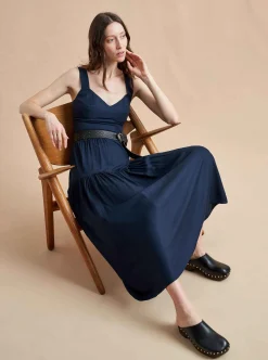 La Ligne Laura Lee Dress Navy Online