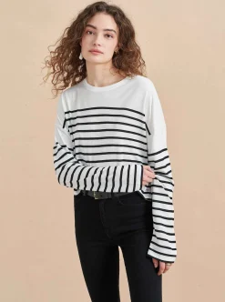 La Ligne Long Sleeve Teddy Tee Best Sale