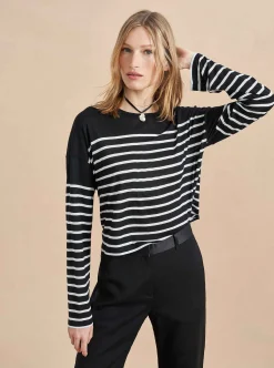 La Ligne Long Sleeve Teddy Tee Best Sale