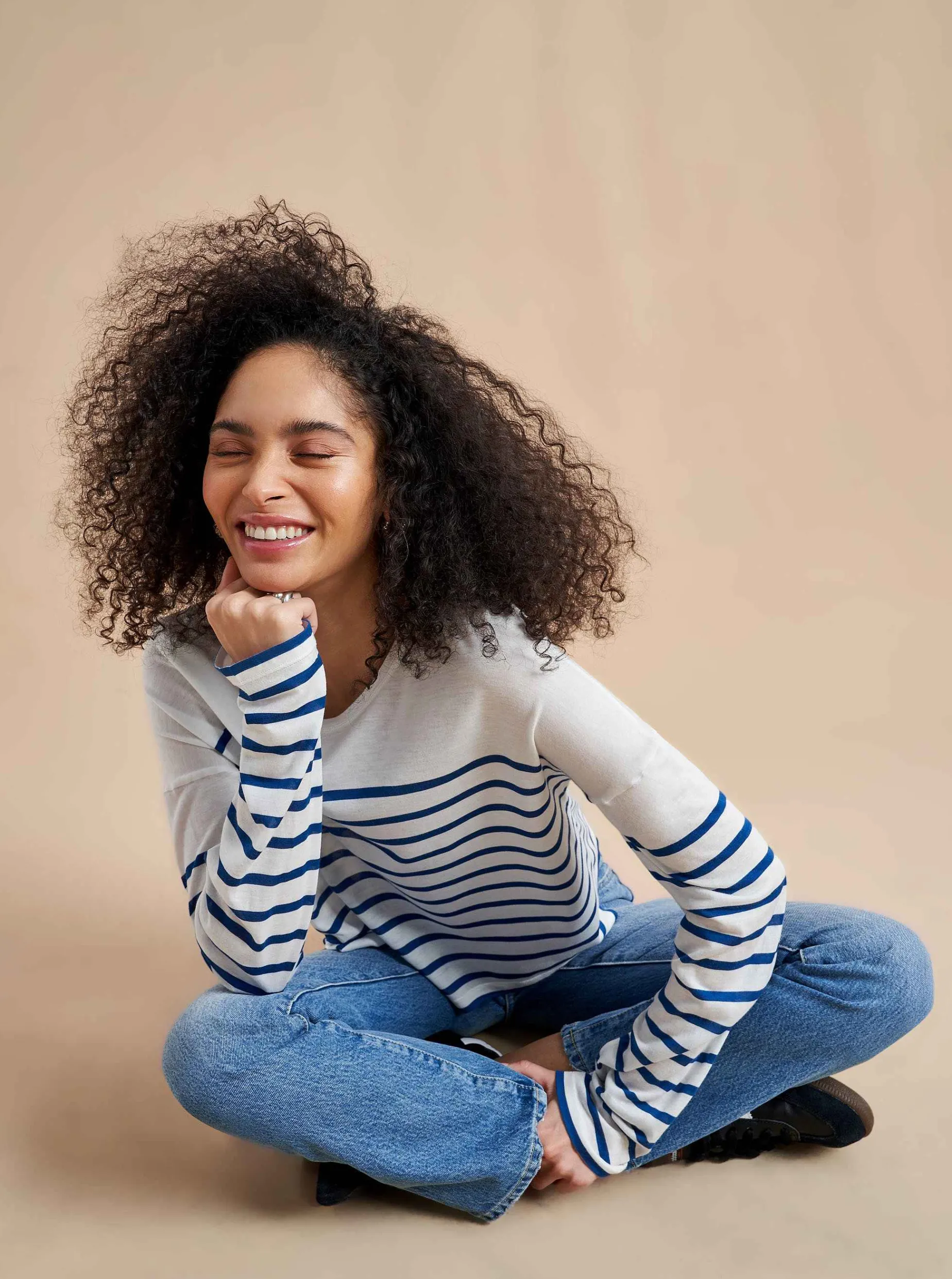La Ligne Long Sleeve Teddy Tee Online