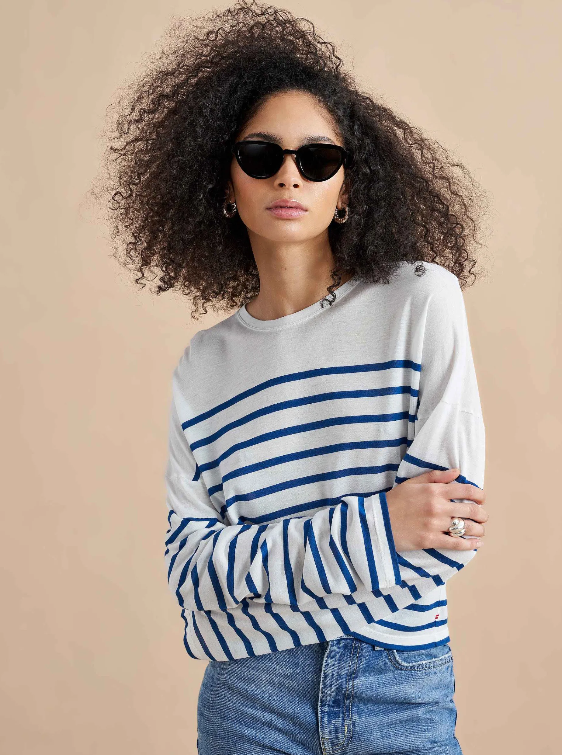 La Ligne Long Sleeve Teddy Tee Online