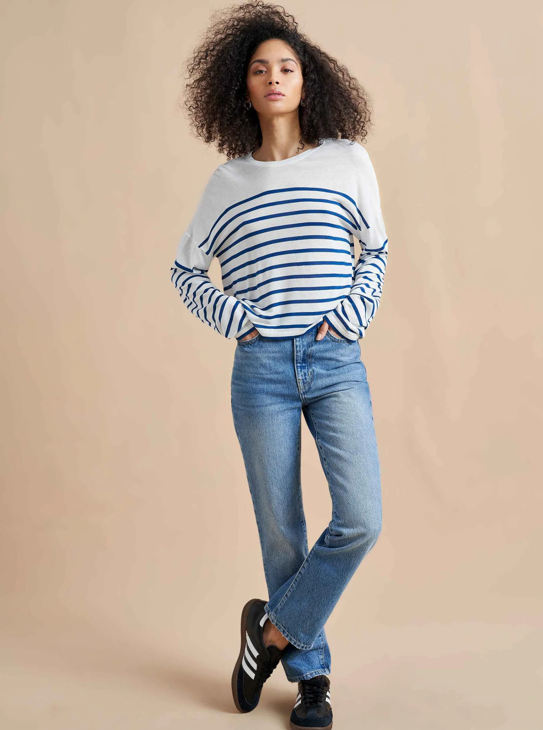La Ligne Long Sleeve Teddy Tee Online