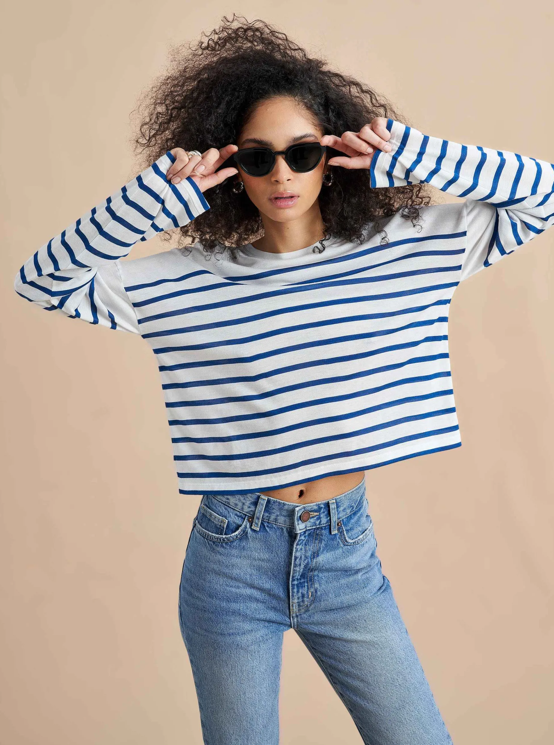 La Ligne Long Sleeve Teddy Tee Online