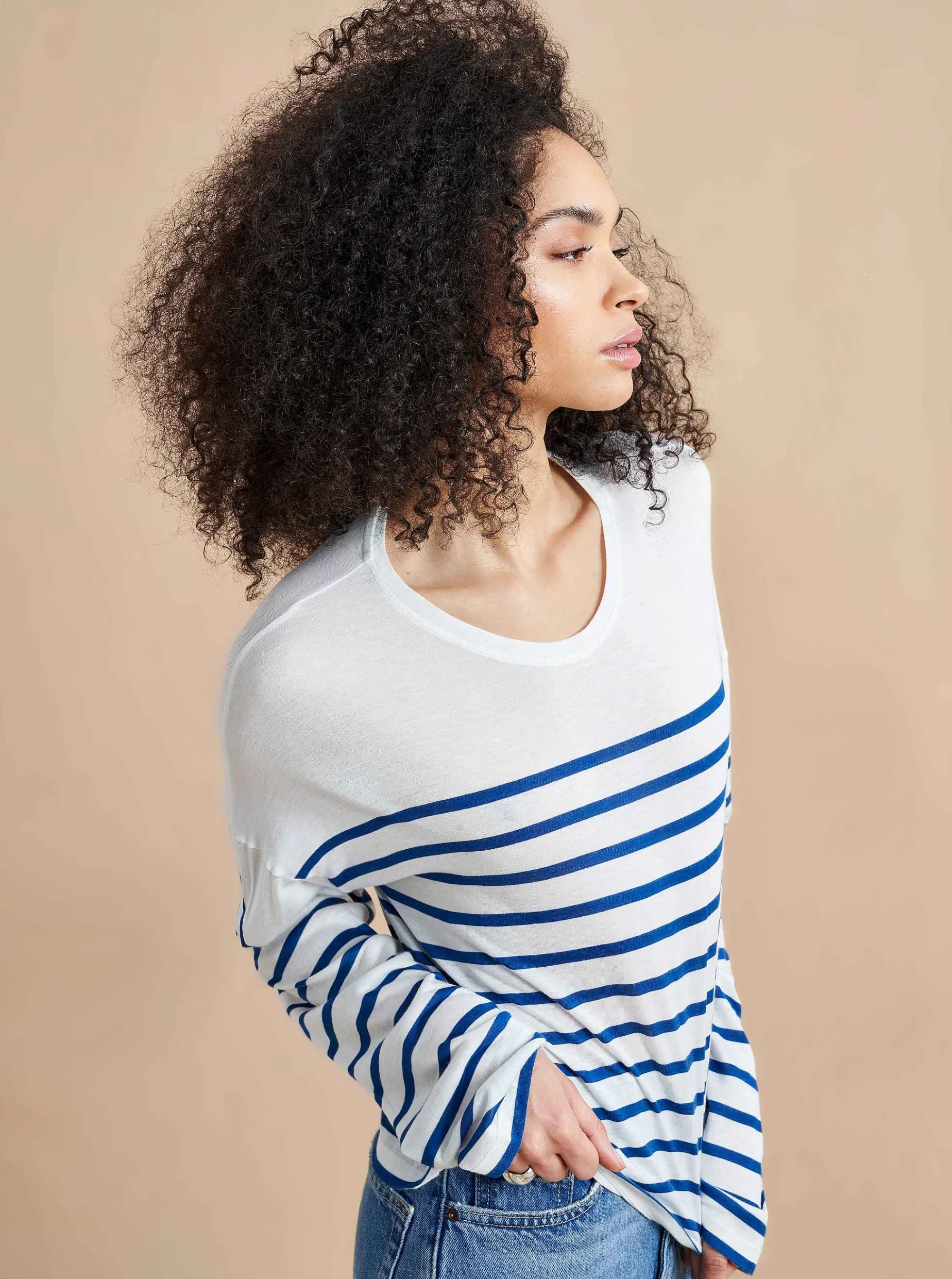 La Ligne Long Sleeve Teddy Tee Online