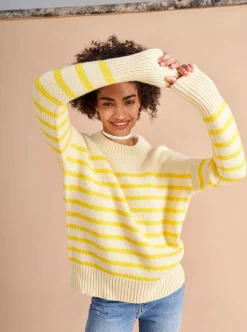 La Ligne Marin Sweater Butter/Lemon Best
