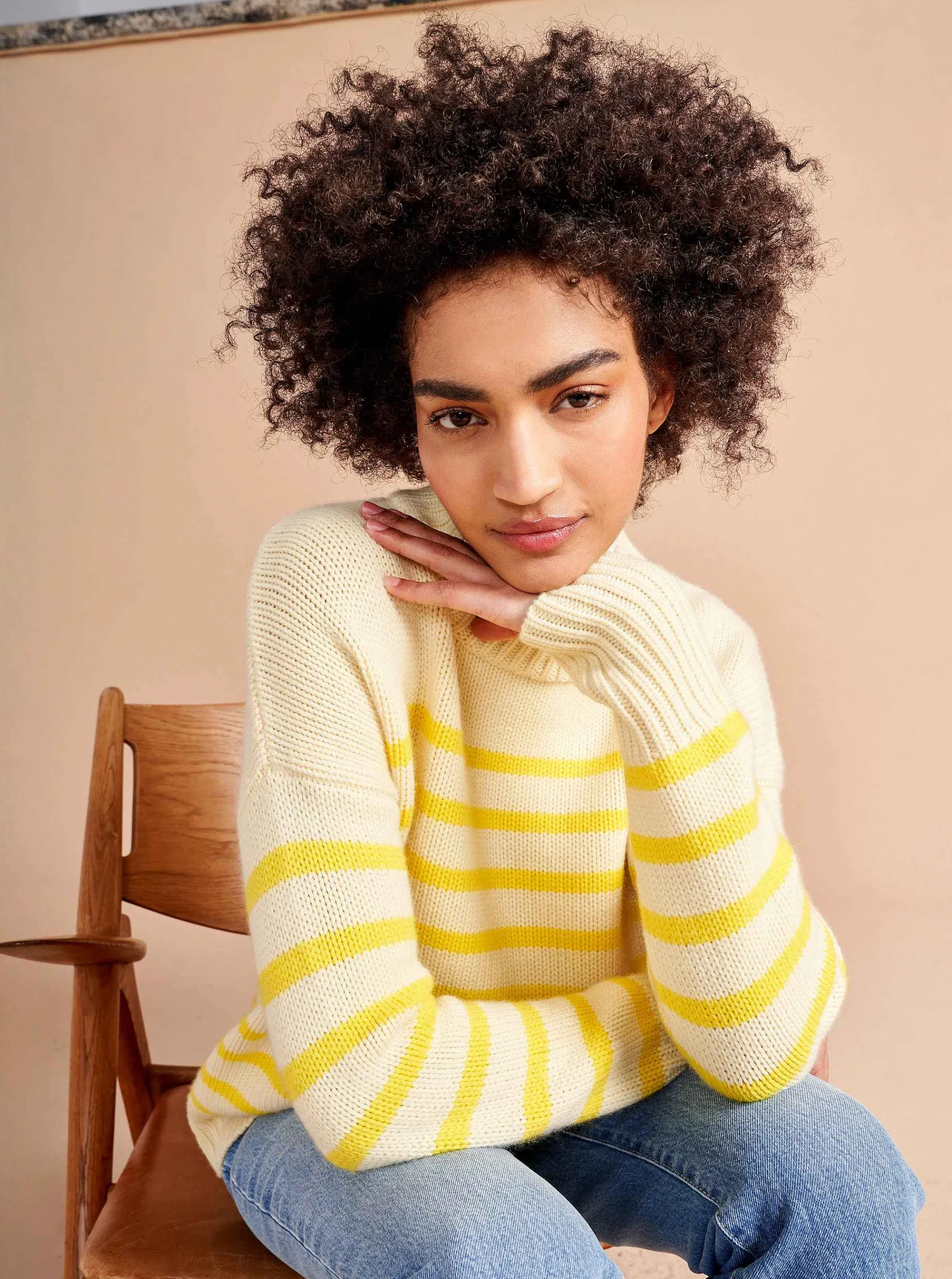 La Ligne Marin Sweater Butter/Lemon Best