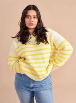 La Ligne Marin Sweater Butter/Lemon Best