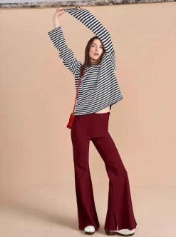 La Ligne Marina Fine Stripe Sweater Clearance
