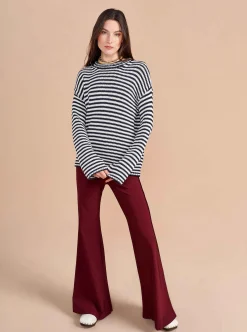 La Ligne Marina Fine Stripe Sweater Clearance