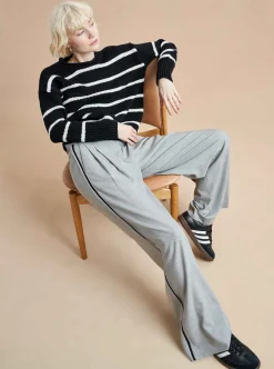 La Ligne Marina Sweater Black/White Sale