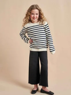 La Ligne Marini Sweater Cream/Navy Cheap