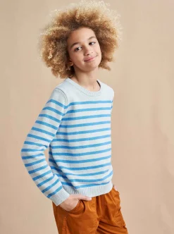La Ligne Marini Sweater Pale Blue Clearance
