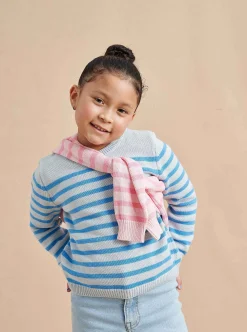 La Ligne Marini Sweater Pale Blue Clearance
